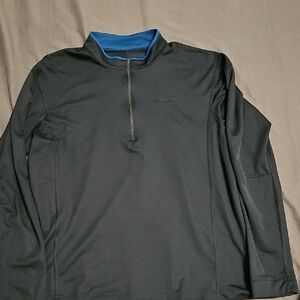 Men's Blue Half-Zip Jacket